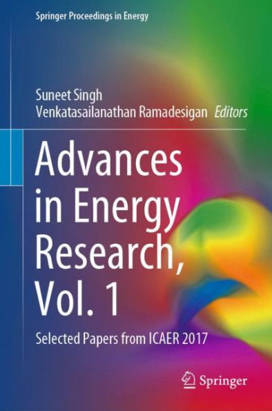 Advances in Energy Research, Vol. 1: Selected Papers from ICAER 2017