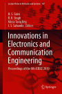 Innovations in Electronics and Communication Engineering: Proceedings of the 8th ICIECE 2019