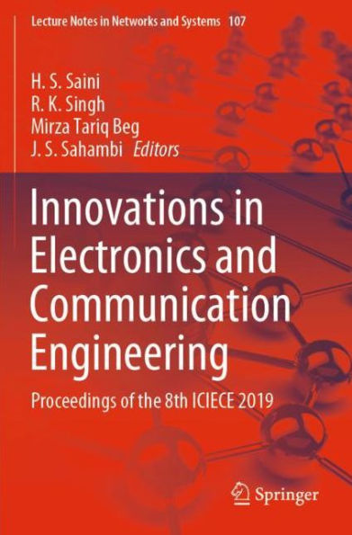 Innovations in Electronics and Communication Engineering: Proceedings of the 8th ICIECE 2019