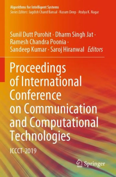 Proceedings of International Conference on Communication and Computational Technologies: ICCCT-2019