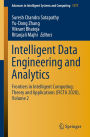 Intelligent Data Engineering and Analytics: Frontiers in Intelligent Computing: Theory and Applications (FICTA 2020), Volume 2