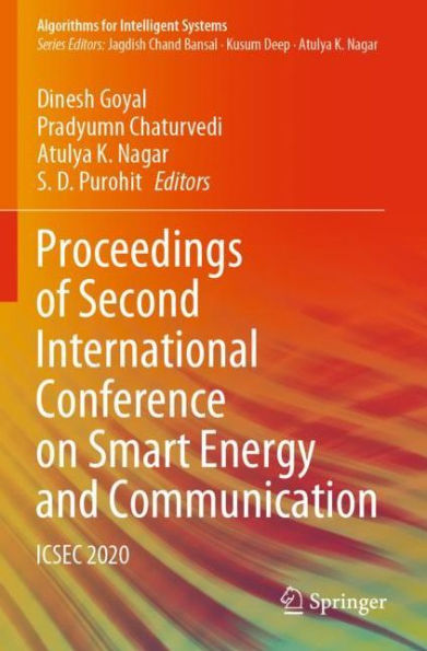 Proceedings of Second International Conference on Smart Energy and Communication: ICSEC 2020