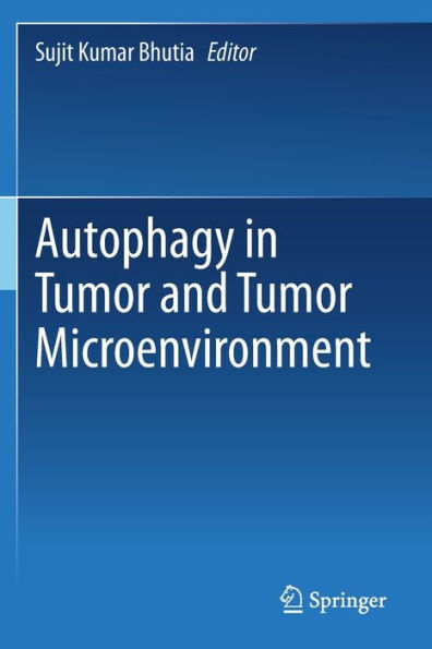 Autophagy tumor and microenvironment