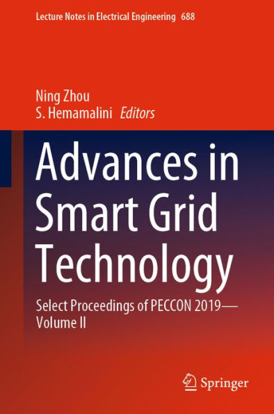 Advances in Smart Grid Technology: Select Proceedings of PECCON 2019-Volume II