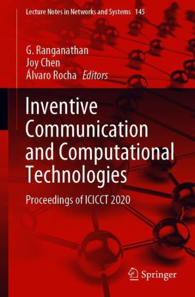 Inventive Communication and Computational Technologies: Proceedings of ICICCT 2020