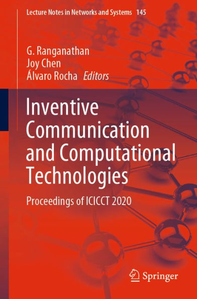 Inventive Communication and Computational Technologies: Proceedings of ICICCT 2020
