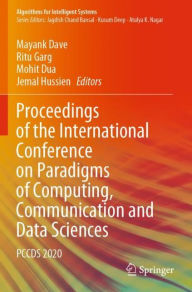 Title: Proceedings of the International Conference on Paradigms of Computing, Communication and Data Sciences: PCCDS 2020, Author: Mayank Dave