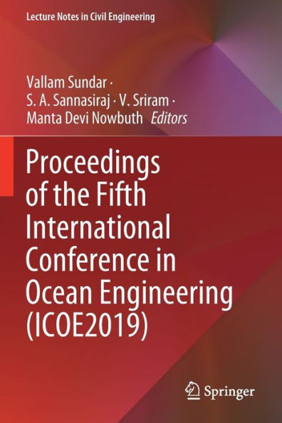 Proceedings of the Fifth International Conference Ocean Engineering (ICOE2019)