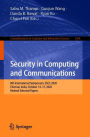 Security in Computing and Communications: 8th International Symposium, SSCC 2020, Chennai, India, October 14-17, 2020, Revised Selected Papers