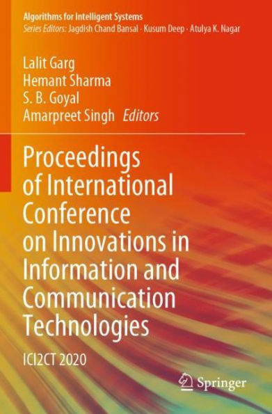 Proceedings of International Conference on Innovations Information and Communication Technologies: ICI2CT 2020