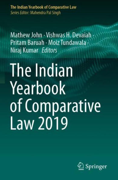 The Indian Yearbook of Comparative Law 2019