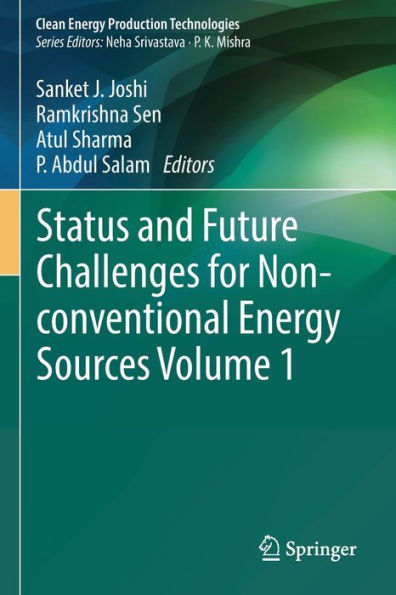 Status and Future Challenges for Non-conventional Energy Sources Volume 1