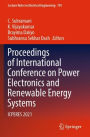 Proceedings of International Conference on Power Electronics and Renewable Energy Systems: ICPERES 2021
