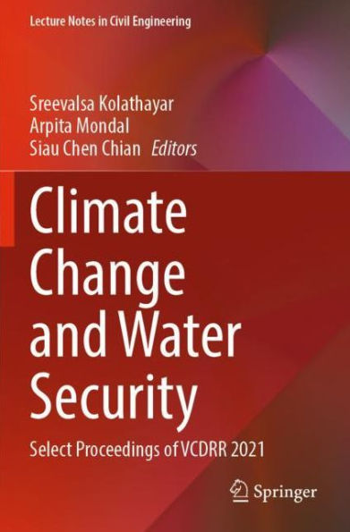 Climate Change and Water Security: Select Proceedings of VCDRR 2021