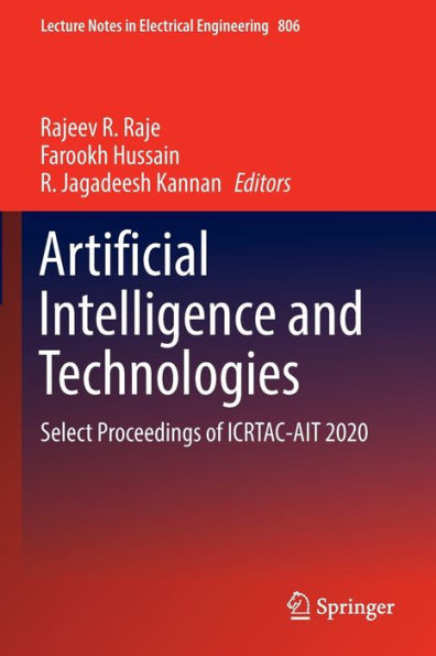 Artificial Intelligence and Technologies: Select Proceedings of ICRTAC-AIT 2020