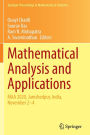 Mathematical Analysis and Applications: MAA 2020, Jamshedpur, India, November 2-4