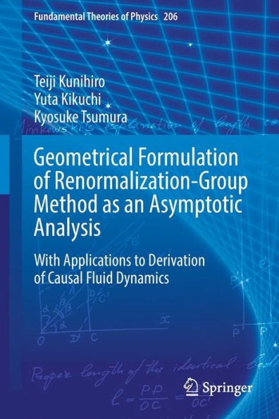 Geometrical Formulation of Renormalization-Group Method as an Asymptotic Analysis: With Applications to Derivation Causal Fluid Dynamics