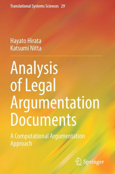 Analysis of Legal Argumentation Documents: A Computational Approach