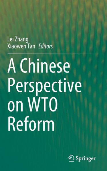 A Chinese Perspective on WTO Reform