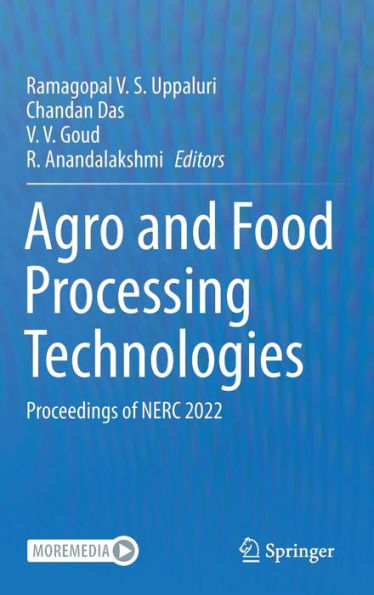 Agro and Food Processing Technologies: Proceedings of NERC 2022