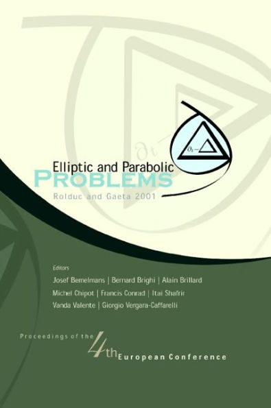 Elliptic And Parabolic Problems, Proceedings Of The 4th European Conference