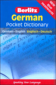 Title: German Pocket Dictionary, Author: Berlitz Guides