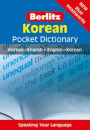 Berlitz Korean Pocket Dictionary