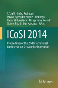 ICoSI 2014: Proceedings of the 2nd International Conference on Sustainable Innovation
