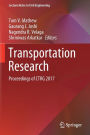 Transportation Research: Proceedings of CTRG 2017