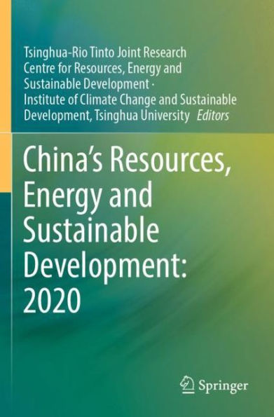 China's Resources, Energy and Sustainable Development: 2020