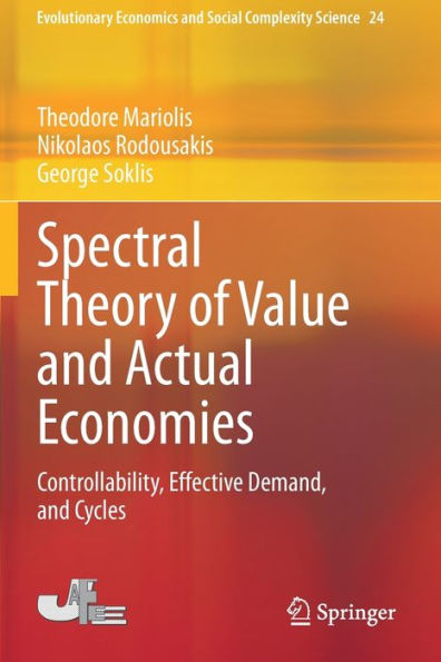 Spectral Theory of Value and Actual Economies: Controllability, Effective Demand, Cycles