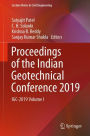 Proceedings of the Indian Geotechnical Conference 2019: IGC-2019 Volume I