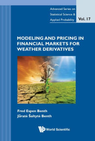 Title: MODEL & PRIC FINAN MARKET WEATHER DERIVA, Author: Fred Espen Benth