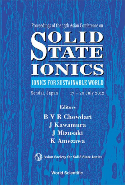 SOLID STATE IONICS: IONICS FOR SUSTAINABLE WORLD: Ionics for Sustainable World