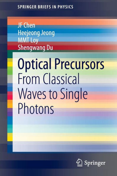 Optical Precursors: From Classical Waves to Single Photons