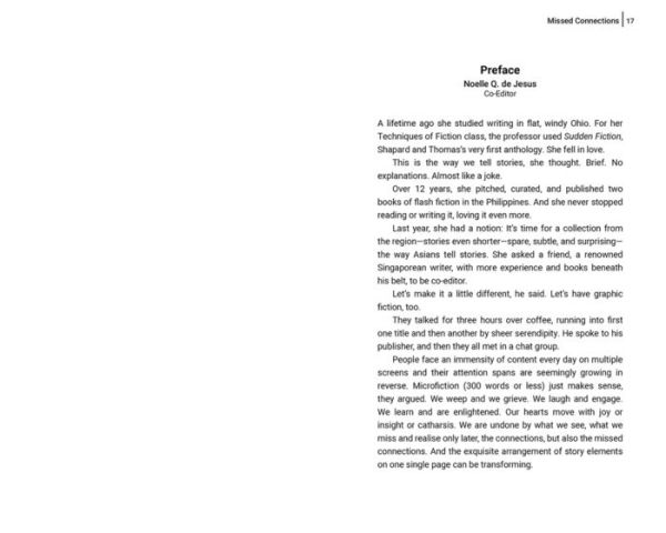 Missed Connections: Microfiction From Asia