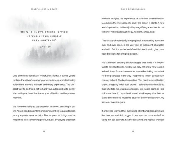 Mindfulness In 8 Days: How To Be Happy And Find Inner Peace In An Unpredictable World