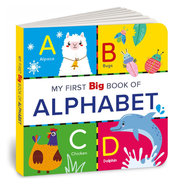 My First Big Book of Alphabet: Illustrated Board Book of ABC for PreSchool Kids, Toddlers Book for 1+ [Penguin Early Learning Series]
