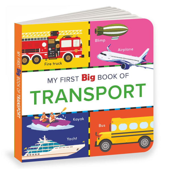 My First Big Book of Transport: Illustrated Board Book of Transport for PreSchool Kids, Toddlers Book for 1+ [Penguin Early Learning Series]