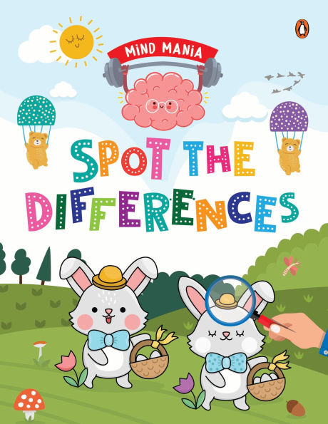 MIND MANIA: Spot the Differences: Fun and Interactive Activity Book for PreSchool Kids, Toddlers Enhances Observation Skills Book for 3+ [Penguin Early Learning Series]