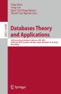 Databases Theory and Applications: 35th Australasian Database Conference, ADC 2024, Gold Coast, QLD, Australia, and Tokyo, Japan, December 16-18, 2024, Proceedings
