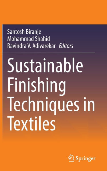 Sustainable Finishing Techniques Textiles