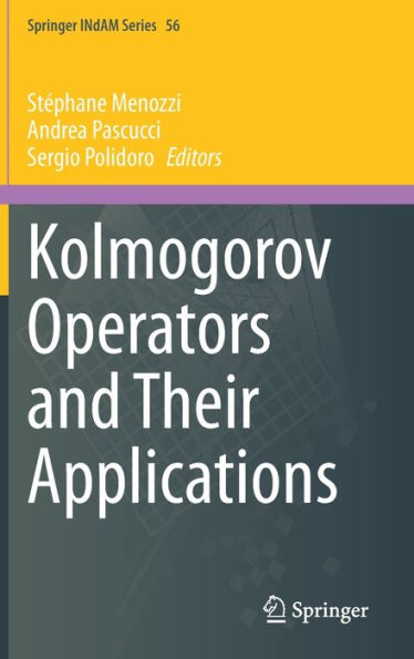 Kolmogorov Operators and Their Applications