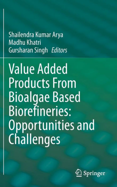 Value Added Products From Bioalgae Based Biorefineries: Opportunities and Challenges