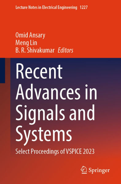 Recent Advances in Signals and Systems: Select Proceedings of VSPICE 2023