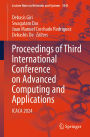 Proceedings of Third International Conference on Advanced Computing and Applications: ICACA 2024