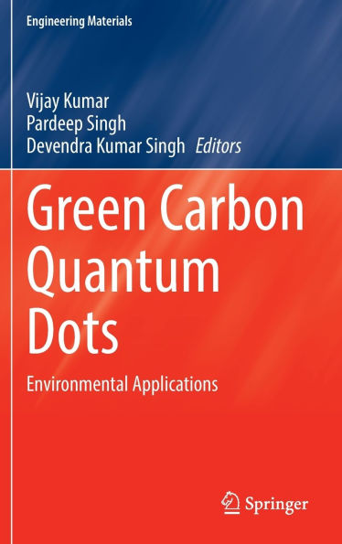 Green Carbon Quantum Dots: Environmental Applications