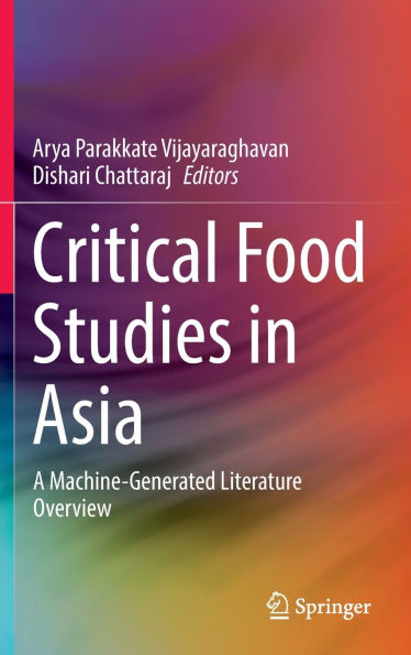 Critical Food Studies Asia: A Machine-Generated Literature Overview