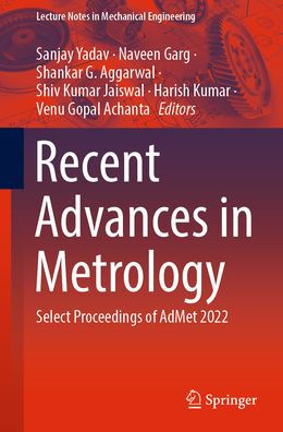 Recent Advances Metrology: Select Proceedings of AdMet 2022