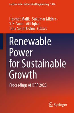 Renewable Power for Sustainable Growth: Proceedings of ICRP 2023